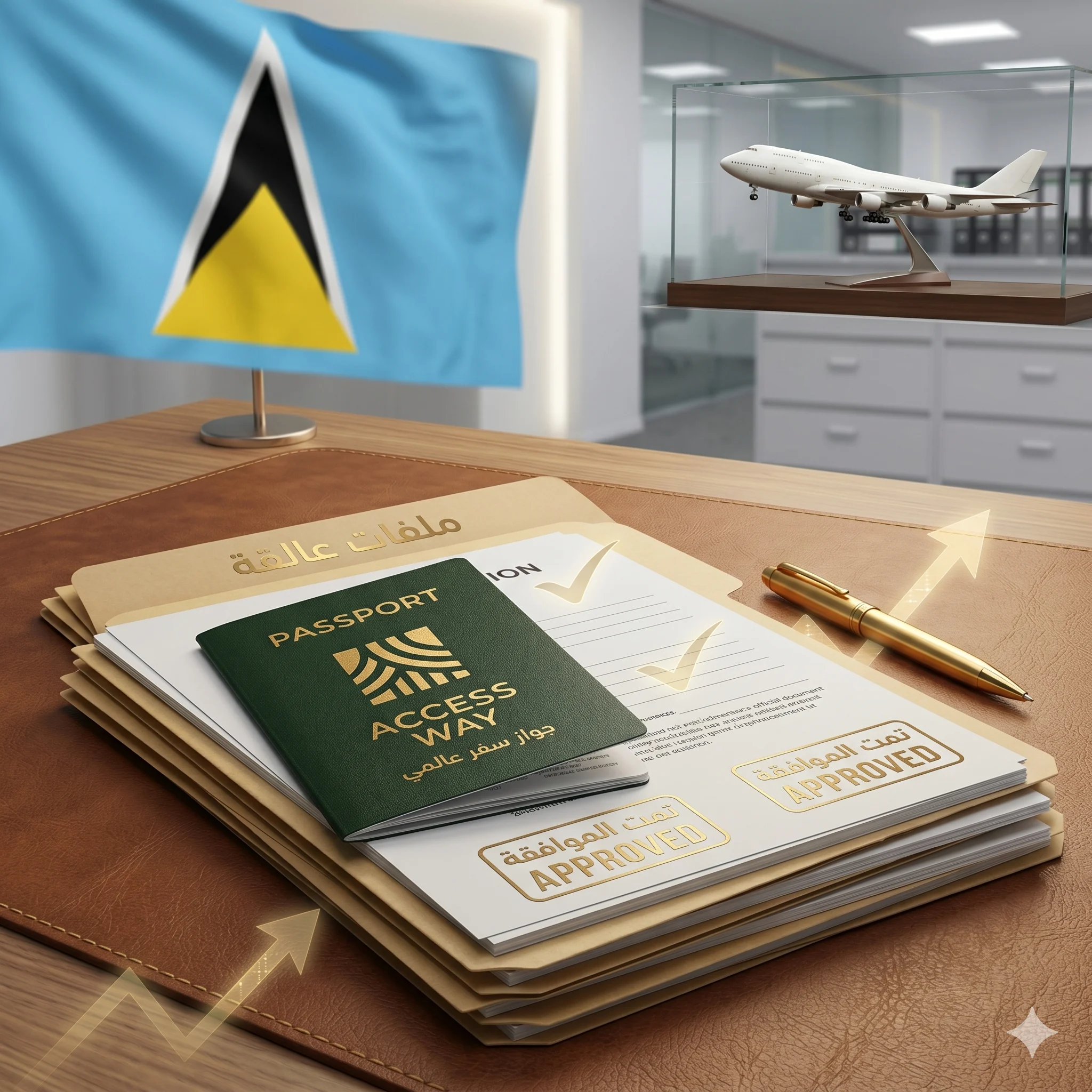 سانت لوسيا تبدأ رسمياً بإصدار الموافقات